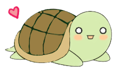 Turtle smiling