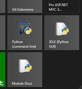 Windows Python Icon